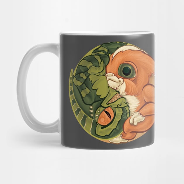 Gremlin Mogwai yin yang by majanation
